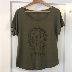 Modcloth dolman cactus tee 🌵
